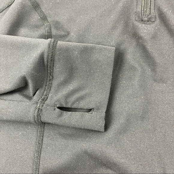 Xersion Pullover Shirt Boys Small Black Quarter Zip Long Sleeve - Picture 3 of 8